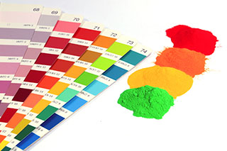 Powder Coating Swatches and Powder